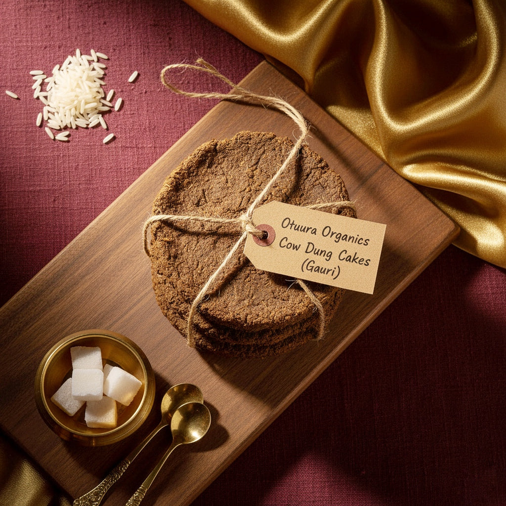 Natural Cow Dung Cakes (Desi Cow)